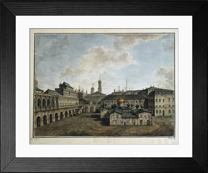 Framed Print : View of the Terem Palace in Moscow, 1800-1810 Framed Print : View of the Terem Palace in Moscow, 1800-1810
