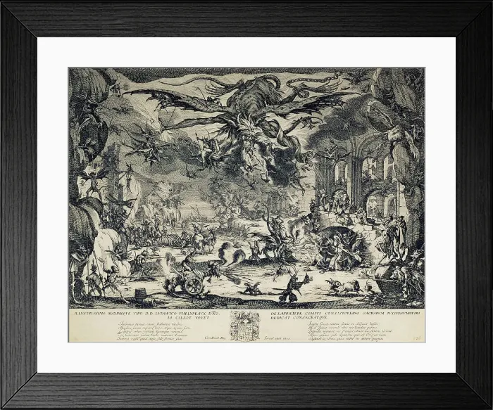 Framed Print : The Temptation of Saint Anthony, 1635 Framed Print : The Temptation of Saint Anthony, 1635