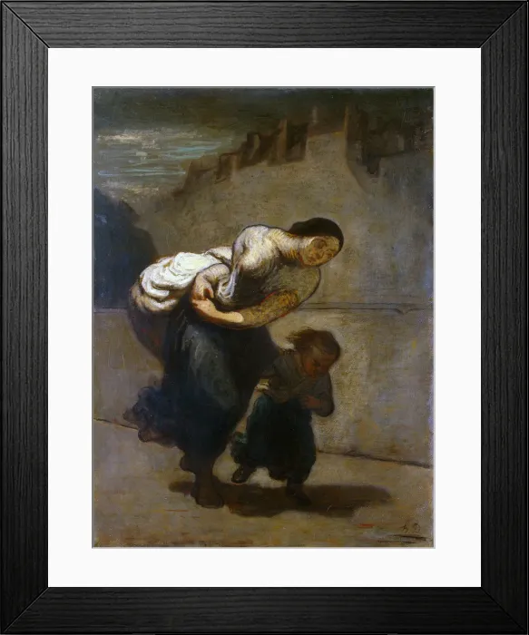 Framed Print : The Burden, 1850-1852 Framed Print : The Burden, 1850-1852