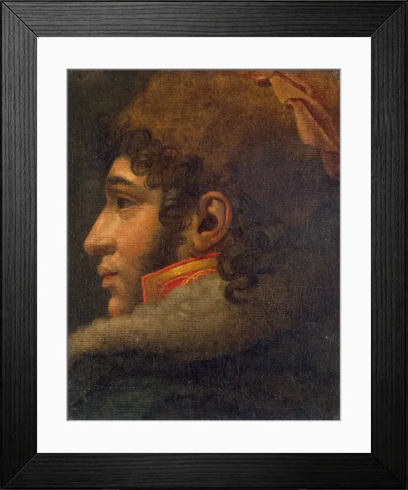 Framed Print : Portrait of Joachim Murat, (1767-1815), early 19th century Framed Print : Portrait of Joachim Murat, (1767-1815), early 19th century