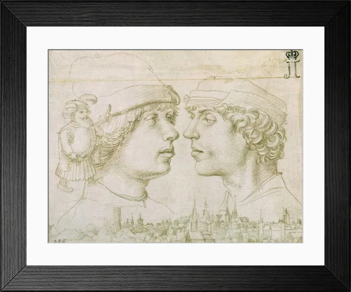 Framed Print : Portrait of the Artists Son, 1514 Framed Print : Portrait of the Artists Son, 1514