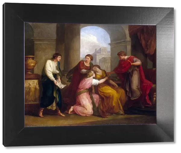Virgil reading the Aeneid to Augustus and Octavia, 1788