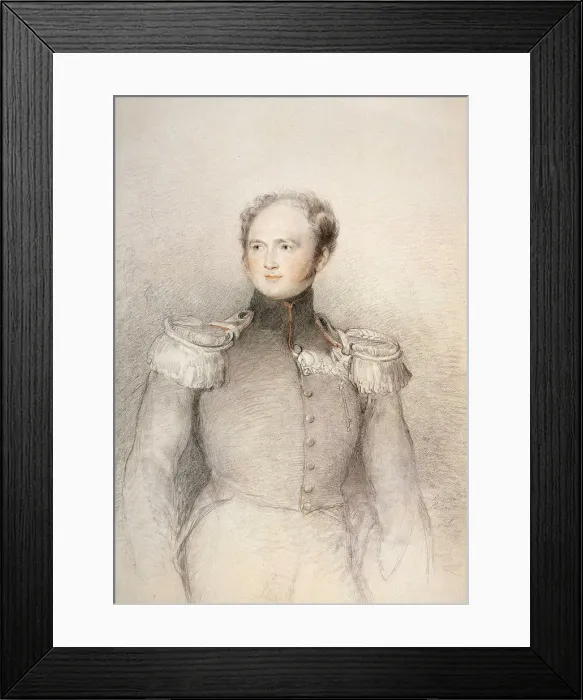 Framed Print : Portrait of Emperor Alexander I (1777-1825), 1818 Framed Print : Portrait of Emperor Alexander I (1777-1825), 1818