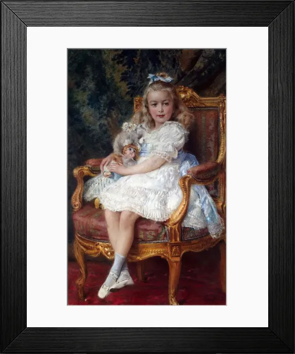 Framed Print : Portrait of Grand Duchess Maria Nikolaevna of Russia, (1899?1918), 1905 Framed Print : Portrait of Grand Duchess Maria Nikolaevna of Russia, (1899?1918), 1905