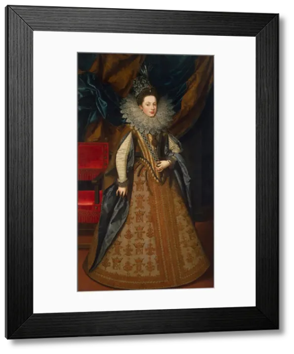 Framed Print : Portrait of Margaret of Savoy, (1589-1655), Duchess of Mantua and Montferrat, 1608 Framed Print : Portrait of Margaret of Savoy, (1589-1655), Duchess of Mantua and Montferrat, 1608