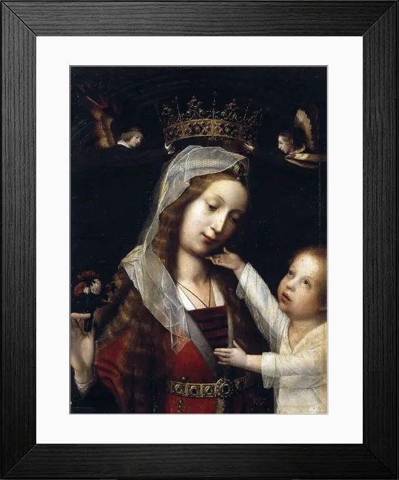 Framed Print : Virgin and Child, between 1465 and 1529 Framed Print : Virgin and Child, between 1465 and 1529