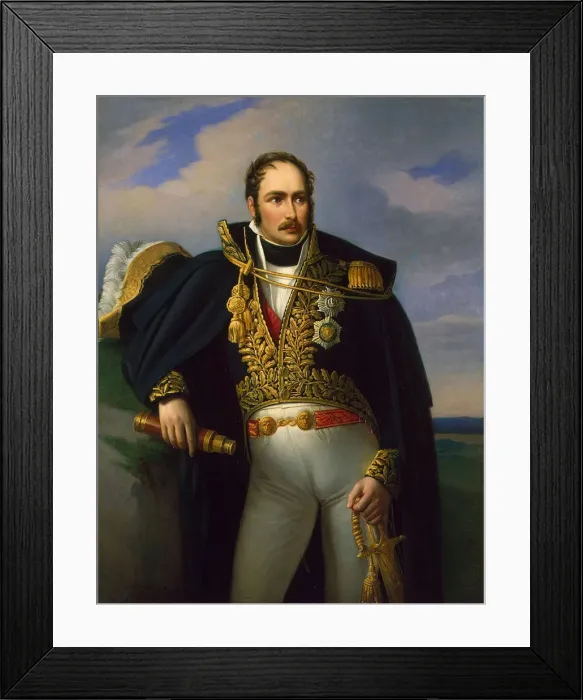Framed Print : Eugene de Beauharnais (1781?1824), 1830-1833 Framed Print : Eugene de Beauharnais (1781?1824), 1830-1833