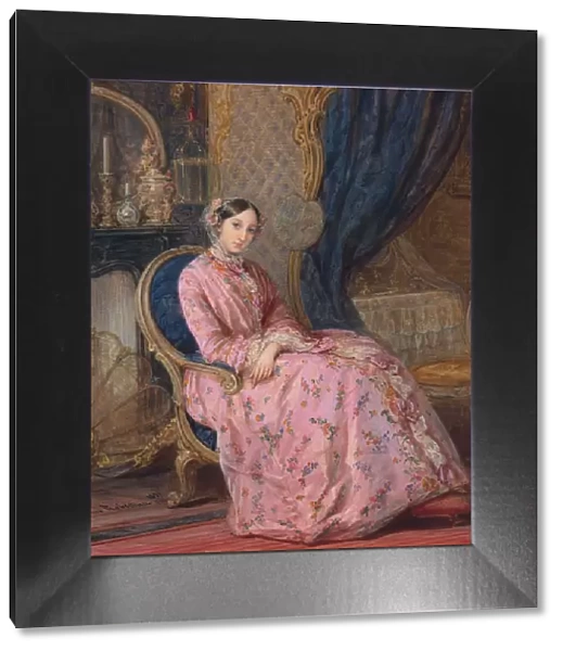 Portrait of Grand Duchess Maria Nikolaevna of Russia, middle of the 19th century