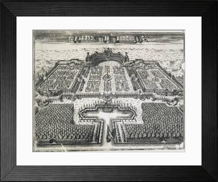 Framed Print : Oranienbaum, 1717 Framed Print : Oranienbaum, 1717