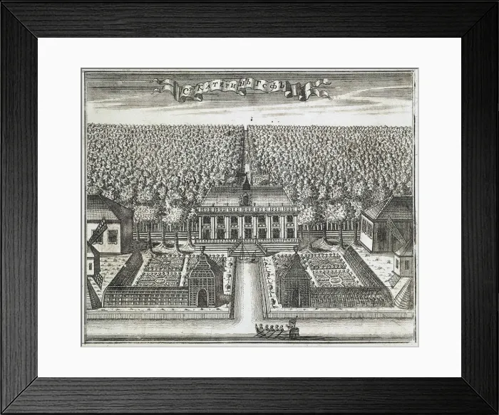 Framed Print : Catherinehof, 1717 Framed Print : Catherinehof, 1717