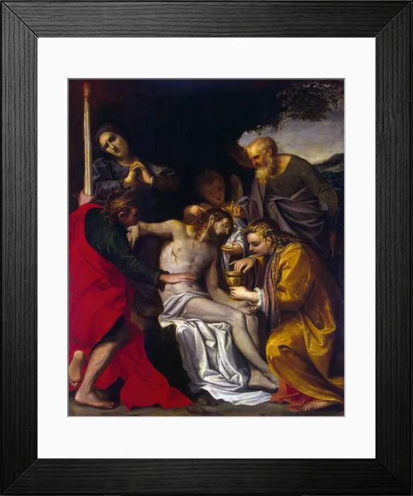 Framed Print : The Lamentation over Christ, c1586 Framed Print : The Lamentation over Christ, c1586