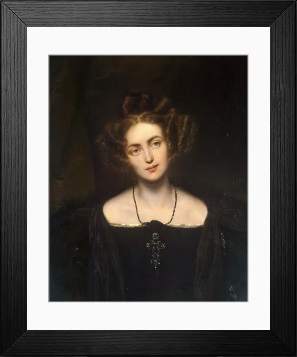 Framed Print : Portrait of the opera singer Henriette Sontag, (1806-1854), 1831