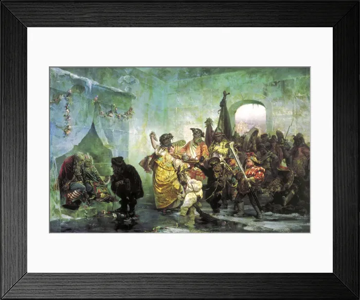 Framed Print : Ice Palace, 1878 Framed Print : Ice Palace, 1878