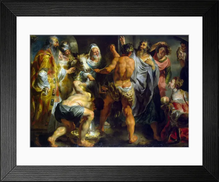 Framed Print : The Apostles Paul and Barnabas in Lystra, c1616-1617 Framed Print : The Apostles Paul and Barnabas in Lystra, c1616-1617