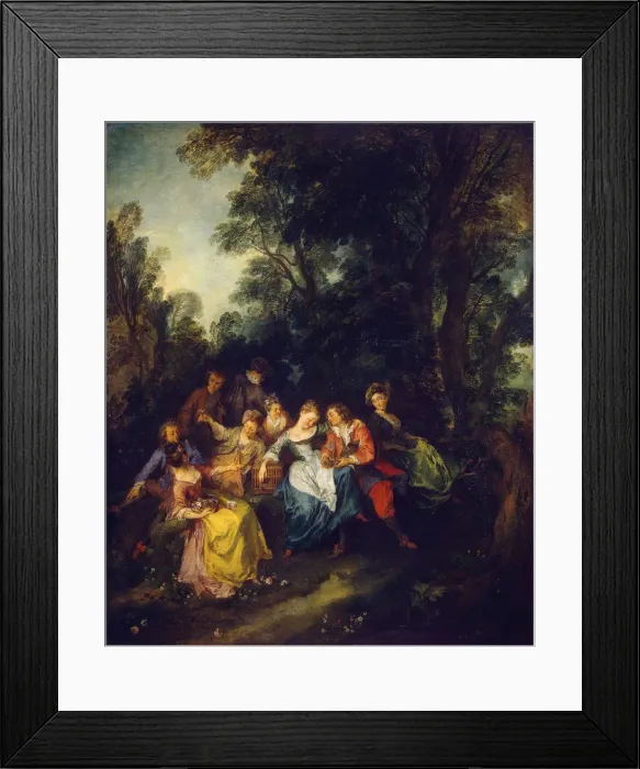 Framed Print : Spring, c1730 Framed Print : Spring, c1730