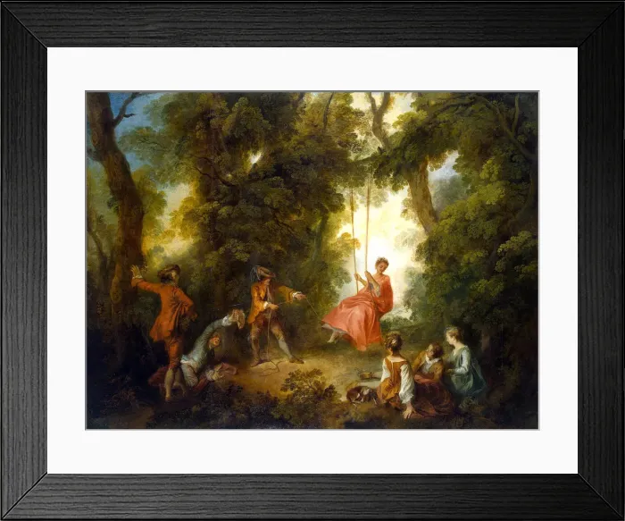 Framed Print : Swing, 1730s Framed Print : Swing, 1730s