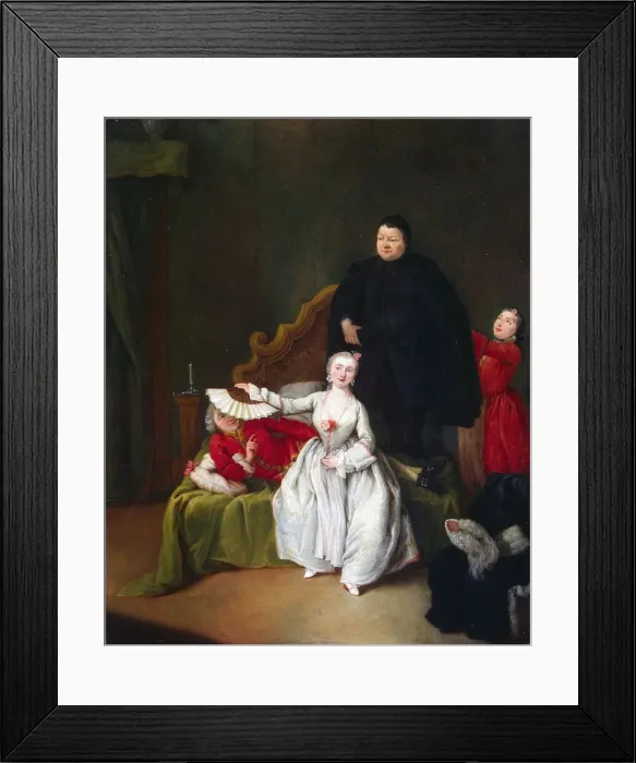 Framed Print : Theatrical Scene, 1752 Framed Print : Theatrical Scene, 1752