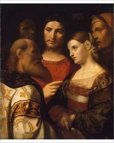 Christ and the Woman Taken in Adultery, 1510