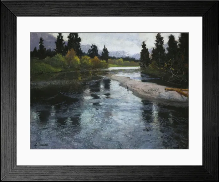 Framed Print : River, c1883 Framed Print : River, c1883