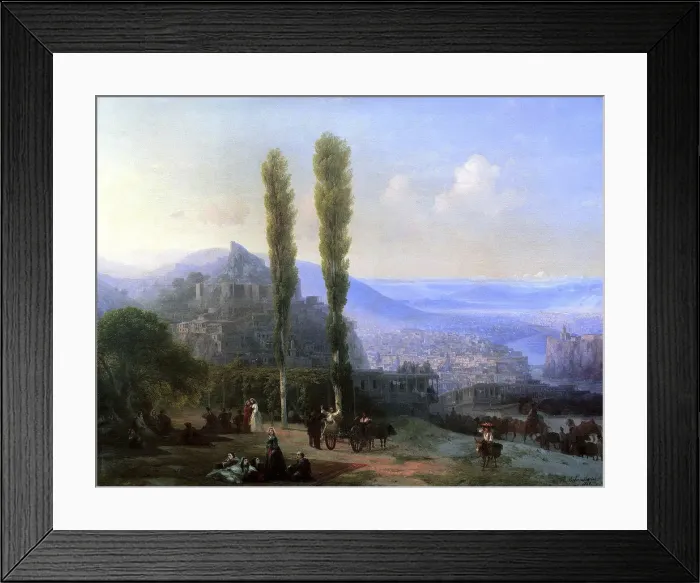 Framed Print : View of Tiflis, 1869 Framed Print : View of Tiflis, 1869