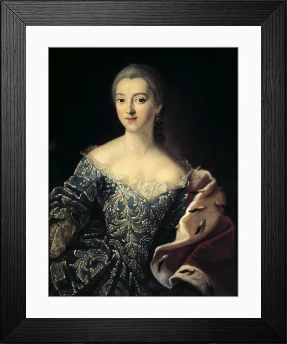 Framed Print : Portrait of Countess Ekaterina Lobanov-Rostovsky, 1754 Framed Print : Portrait of Countess Ekaterina Lobanov-Rostovsky, 1754