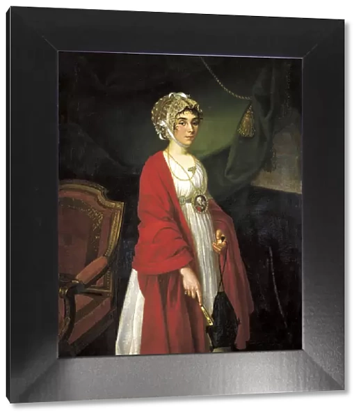 Portrait of the Actress and Singer, Countess Praskovya Sheremetyeva, (Zhemchugova) (1768-1803), 18