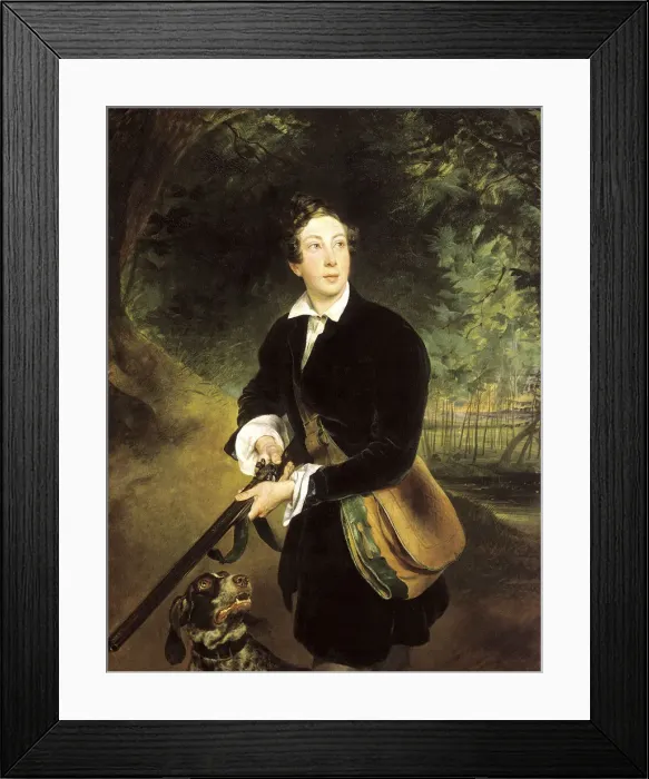 Framed Print : Portrait of the author Count Aleksey Konstantinovich Tolstoy, (1817-1875), 1836 Framed Print : Portrait of the author Count Aleksey Konstantinovich Tolstoy, (1817-1875), 1836