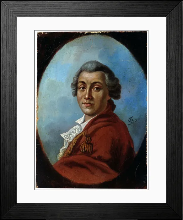 Framed Print : Portrait of the poet Alexander Sumarokov, 1798. Artist: Friedrich Tischbein Framed Print : Portrait of the poet Alexander Sumarokov, 1798. Artist: Friedrich Tischbein