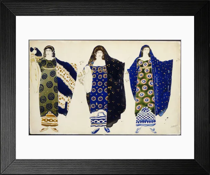 Framed Print : Costume design for the play Oedipus at Colonus by Sophocles, 1904. Artist: Leon Bakst Framed Print : Costume design for the play Oedipus at Colonus by Sophocles, 1904. Artist: Leon Bakst