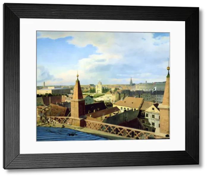 Framed Print : Berlin, mid 19th century. Artist: Johann Philipp Eduard Gartner Framed Print : Berlin, mid 19th century. Artist: Johann Philipp Eduard Gartner