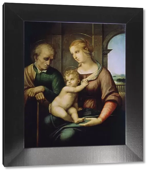 The Holy Family, or Madonna with the Beardless Joseph, c1506. Artist: Raphael
