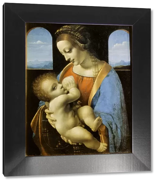 The Litta Madonna, 1490. Artist: Leonardo da Vinci