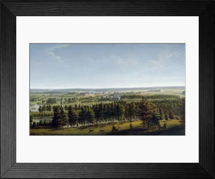 Framed Print : Palace Park as Seen from the Gatchina Palace, 1790s. Artist: Johann Jakob Mettenleiter Framed Print : Palace Park as Seen from the Gatchina Palace, 1790s. Artist: Johann Jakob Mettenleiter