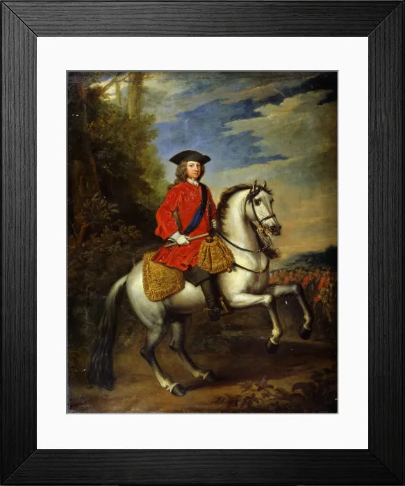 Framed Print : Portrait of King George I of Great Britain, 1717. Artist: Sir Godfrey Kneller Framed Print : Portrait of King George I of Great Britain, 1717. Artist: Sir Godfrey Kneller
