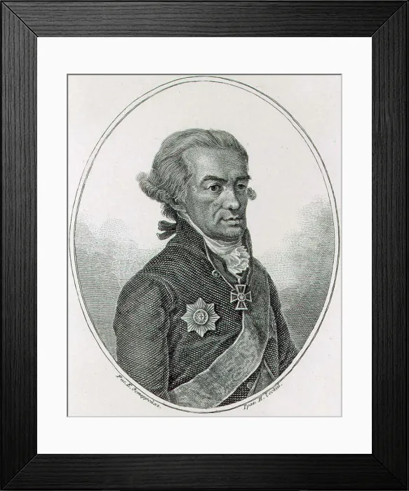 Framed Print : Portrait of the poet Michail Kheraskov, late 18th or 19th century. Artist: Ivan Chessky Framed Print : Portrait of the poet Michail Kheraskov, late 18th or 19th century. Artist: Ivan Chessky