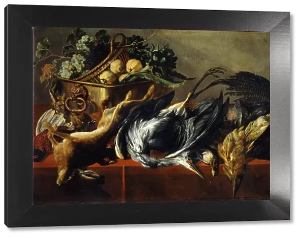 Still Life with an Ebony Chest, 17th century. Artist: Frans Snyders