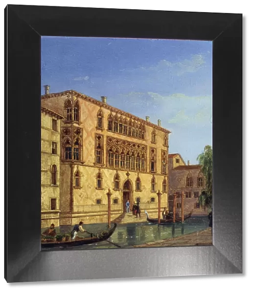 Palazzo Giovanelli, 19th century. Artist: Victor Adam