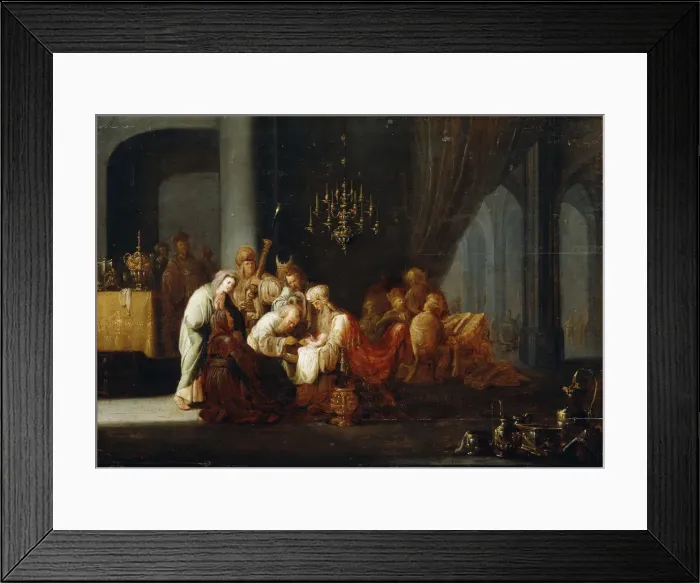 Framed Print : The Circumcision, 17th century. Artist: Jacob Willemsz de Wet the elder Framed Print : The Circumcision, 17th century. Artist: Jacob Willemsz de Wet the elder