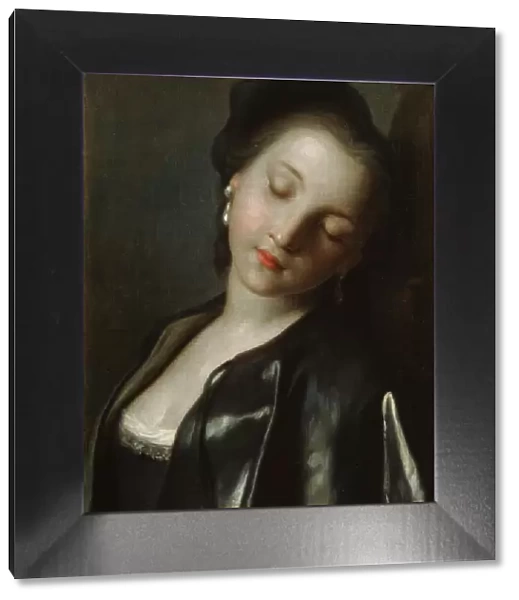 Sleeping Young Woman, mid 18th century. Artist: Pietro Rotari