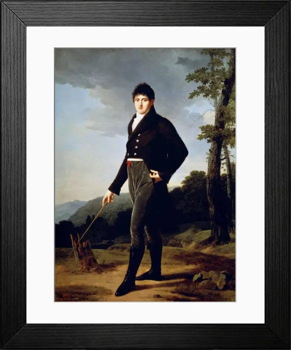 Framed Print : Portrait of Count Andrey Bezborodko, 1804. Artist: Robert Lefevre Framed Print : Portrait of Count Andrey Bezborodko, 1804. Artist: Robert Lefevre