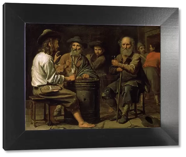 Peasants in a Tavern, 1640s. Artist: Mathieu Le Nain