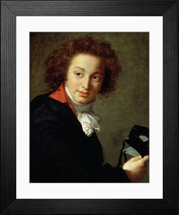 Framed Print : Portrait of Count Grigory Chernyshov with a Mask, 1793. Artist: Elisabeth Louise Vigee-LeBrun Framed Print : Portrait of Count Grigory Chernyshov with a Mask, 1793. Artist: Elisabeth Louise Vigee-LeBrun