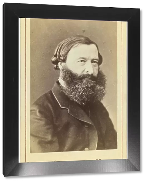 Portrait of Yuri Fyodorovich Samarin (1819-1876), 1860s