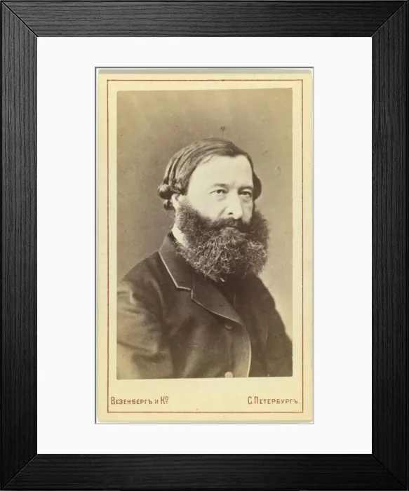 Framed Print : Portrait of Yuri Fyodorovich Samarin (1819-1876), 1860s Framed Print : Portrait of Yuri Fyodorovich Samarin (1819-1876), 1860s