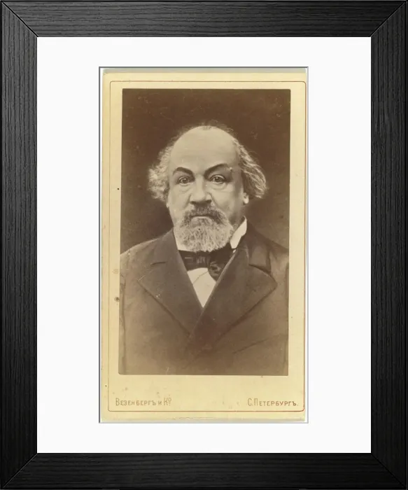 Framed Print : Portrait of the writer Aleksey Pisemsky (1821-1881) Framed Print : Portrait of the writer Aleksey Pisemsky (1821-1881)