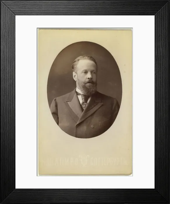Framed Print : 1st Prime Minister of Imperial Russia Count Sergei Yulyevich Witte Framed Print : 1st Prime Minister of Imperial Russia Count Sergei Yulyevich Witte