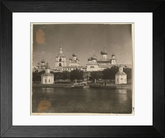 Framed Print : The Solovetsky Monastery on the Solovetsky Islands in the White Sea, 1915 Framed Print : The Solovetsky Monastery on the Solovetsky Islands in the White Sea, 1915