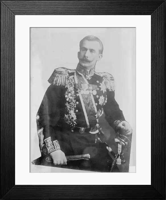 Framed Print : Alexander Spiridovich (1873?1952), general and historian, c. 1915 Framed Print : Alexander Spiridovich (1873?1952), general and historian, c. 1915