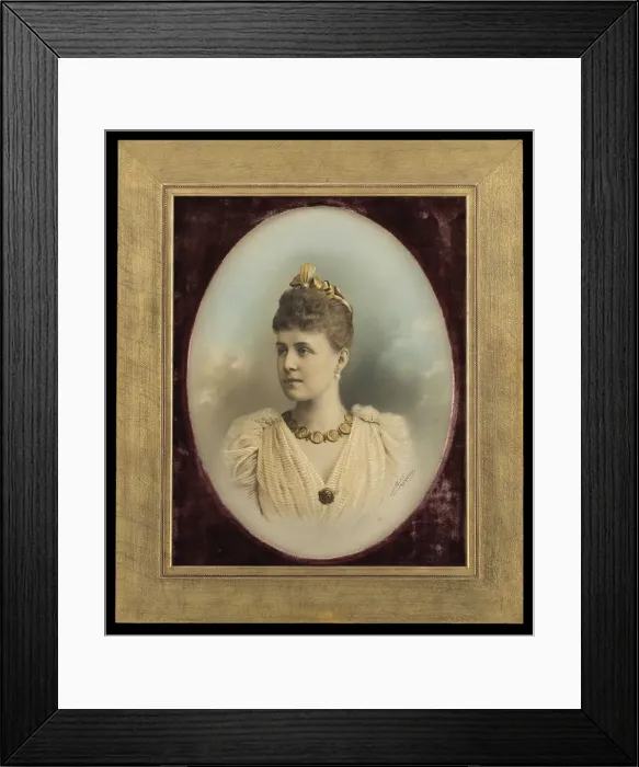 Framed Print : Portrait of Grand Duchess Alexandra Georgievna of Russia (1870-1891) Framed Print : Portrait of Grand Duchess Alexandra Georgievna of Russia (1870-1891)