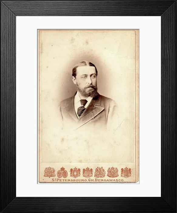 Framed Print : Portrait of Eugen Maximilianovich, 5th Duke of Leuchtenberg (1847-1901), 1870s Framed Print : Portrait of Eugen Maximilianovich, 5th Duke of Leuchtenberg (1847-1901), 1870s